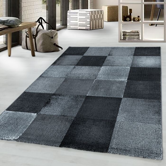 Costa Duva tappeto pelo corto runner 80x250cm nero