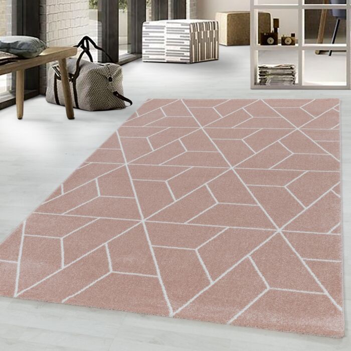 Efor Korz tappeto pelo corto runner 80x250cm fucsia