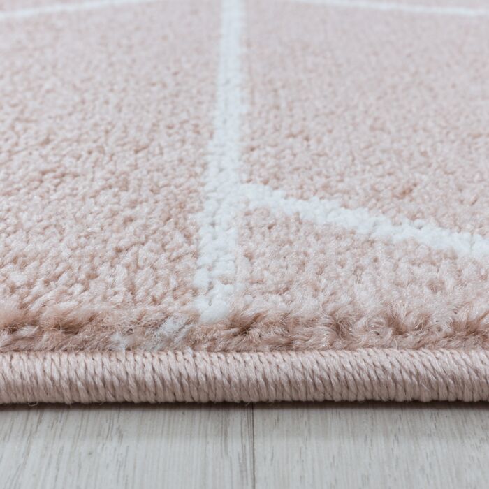 Efor Korz tappeto pelo corto runner 80x250cm fucsia