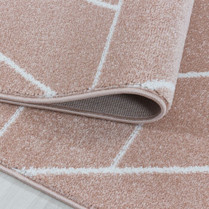 Efor Korz tappeto pelo corto runner 80x250cm fucsia