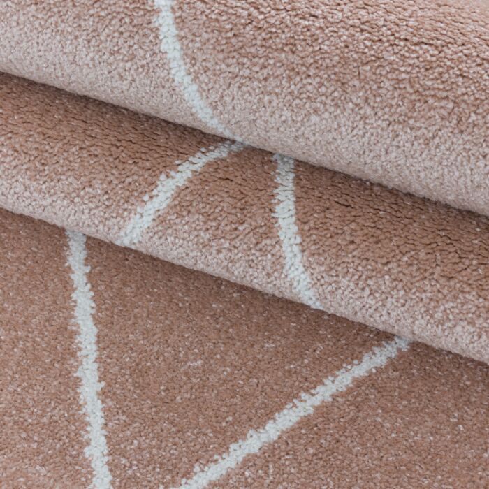 Efor Korz tappeto pelo corto runner 80x250cm fucsia