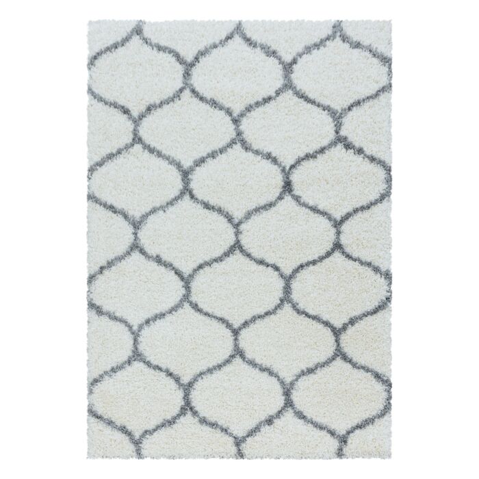 Salsa Shaggy tappeto pelo lungo rettangolo 160x230cm crema
