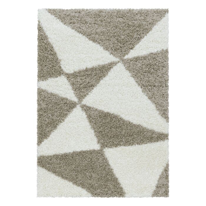 Tango Shaggy tappeto pelo lungo rettangolo 200x290cm beige