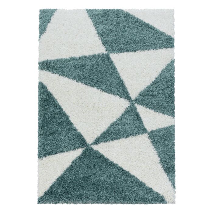 Tango Shaggy tappeto pelo lungo rettangolo 140x200cm blu