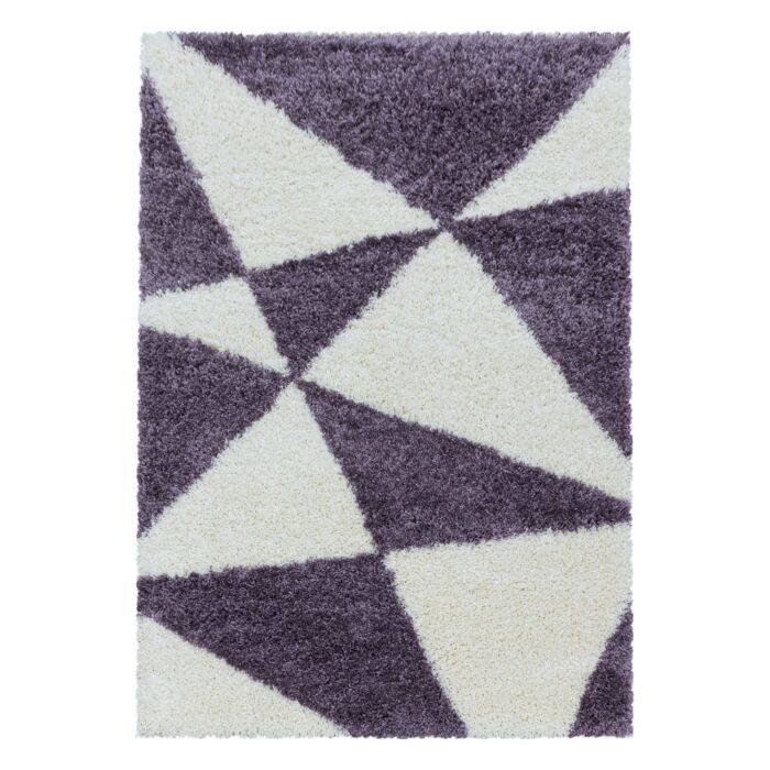Tango Shaggy tappeto pelo lungo rettangolo 80x150cm lila