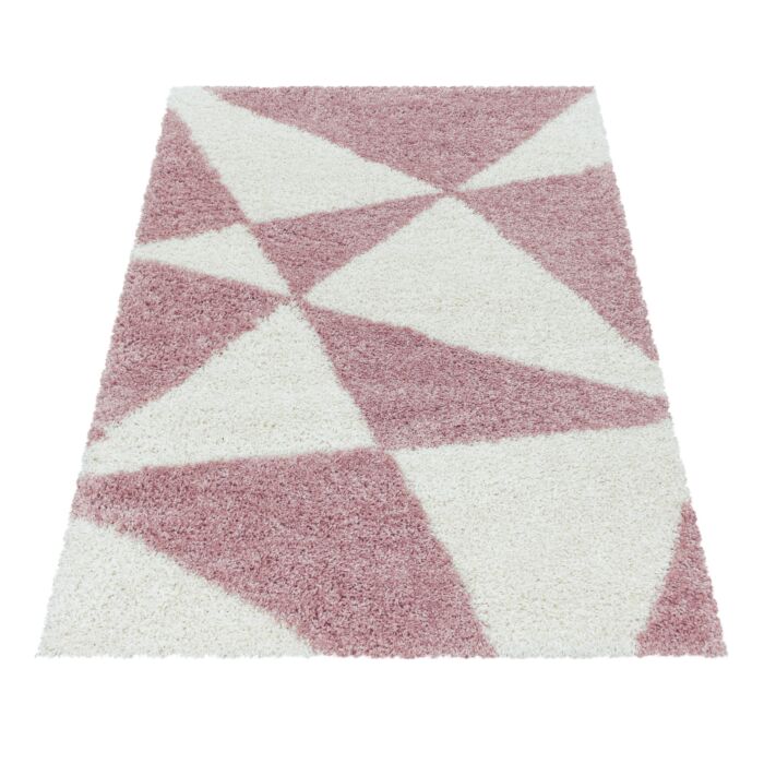 Tango Shaggy tappeto pelo lungo rettangolo 240x340cm fucsia