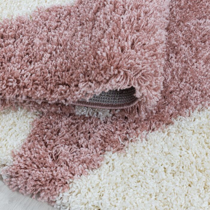 Tango Shaggy tappeto pelo lungo rettangolo 240x340cm fucsia