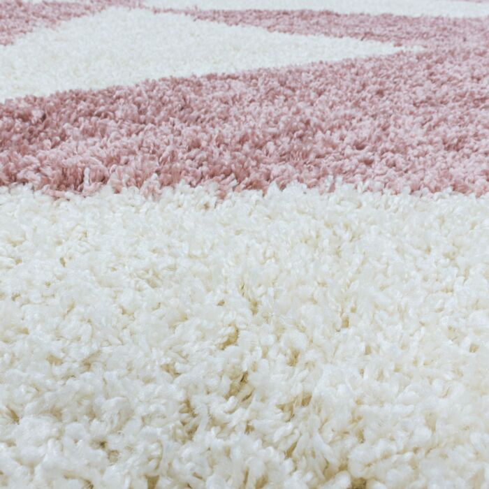 Tango Shaggy tappeto pelo lungo rettangolo 240x340cm fucsia