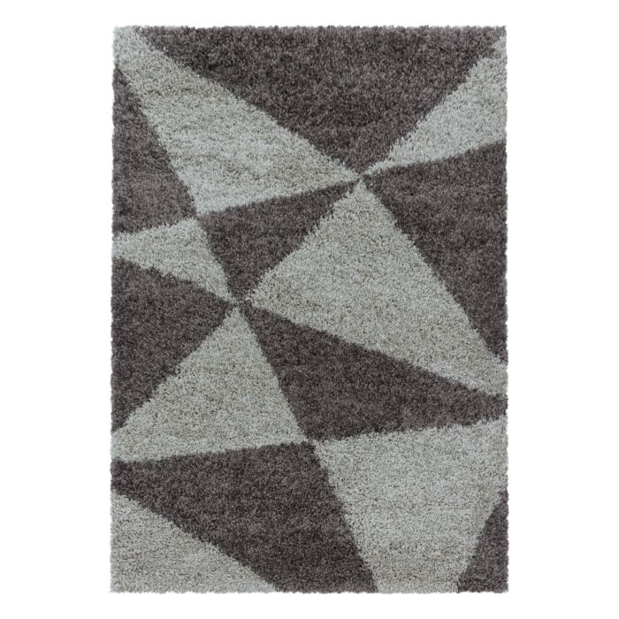 Tango Shaggy tappeto pelo lungo rettangolo 60x110cm taupe