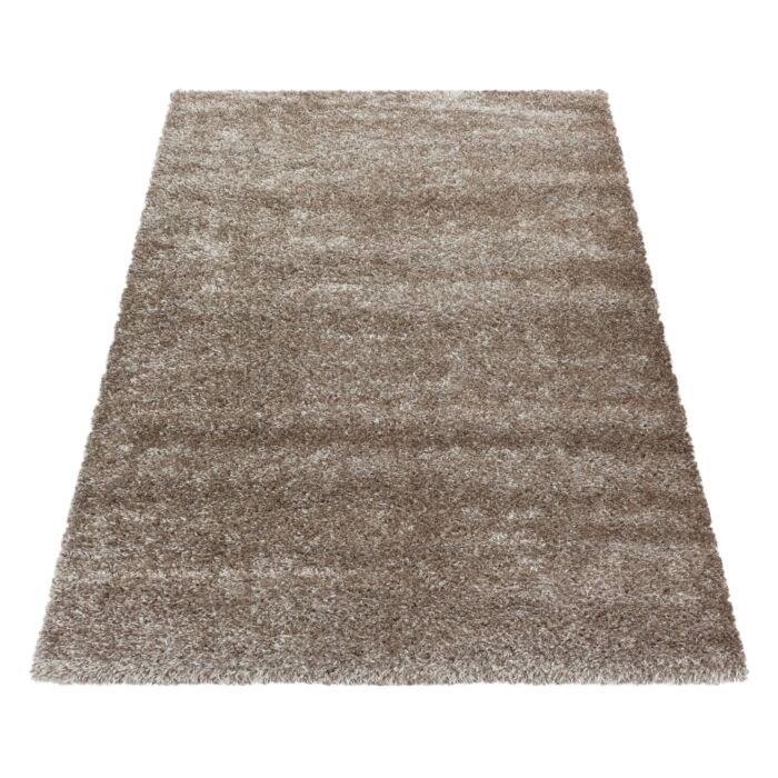 Brilliant Shaggy tappeto pelo lungo rettangolo 80x150cm taupe