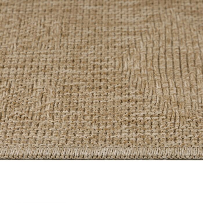 Dhaka Baita tappeto esterno rettangolo 140x200cm juta beige