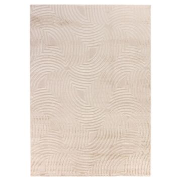 Sahara Nevra tappeto pelo corto rettangolo 140x200cm beige