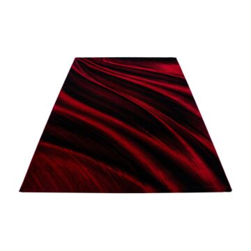 Miami Deserto tappeto pelo corto rettangolo 80x150cm rosso