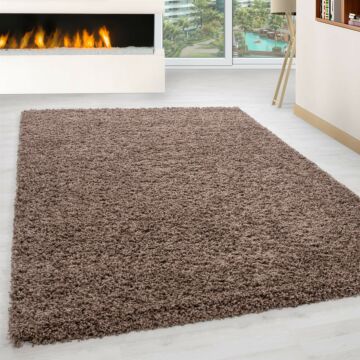 Life Shaggy tappeto pelo lungo rettangolo 160x230cm moka