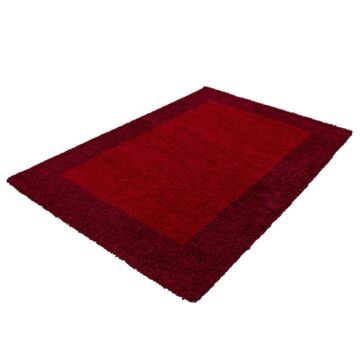 Life Shaggy Ombra tappeto pelo lungo rettangolo 300x400cm rosso