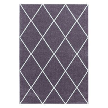 Rio Diago tappeto pelo lungo runner 80x250cm lila