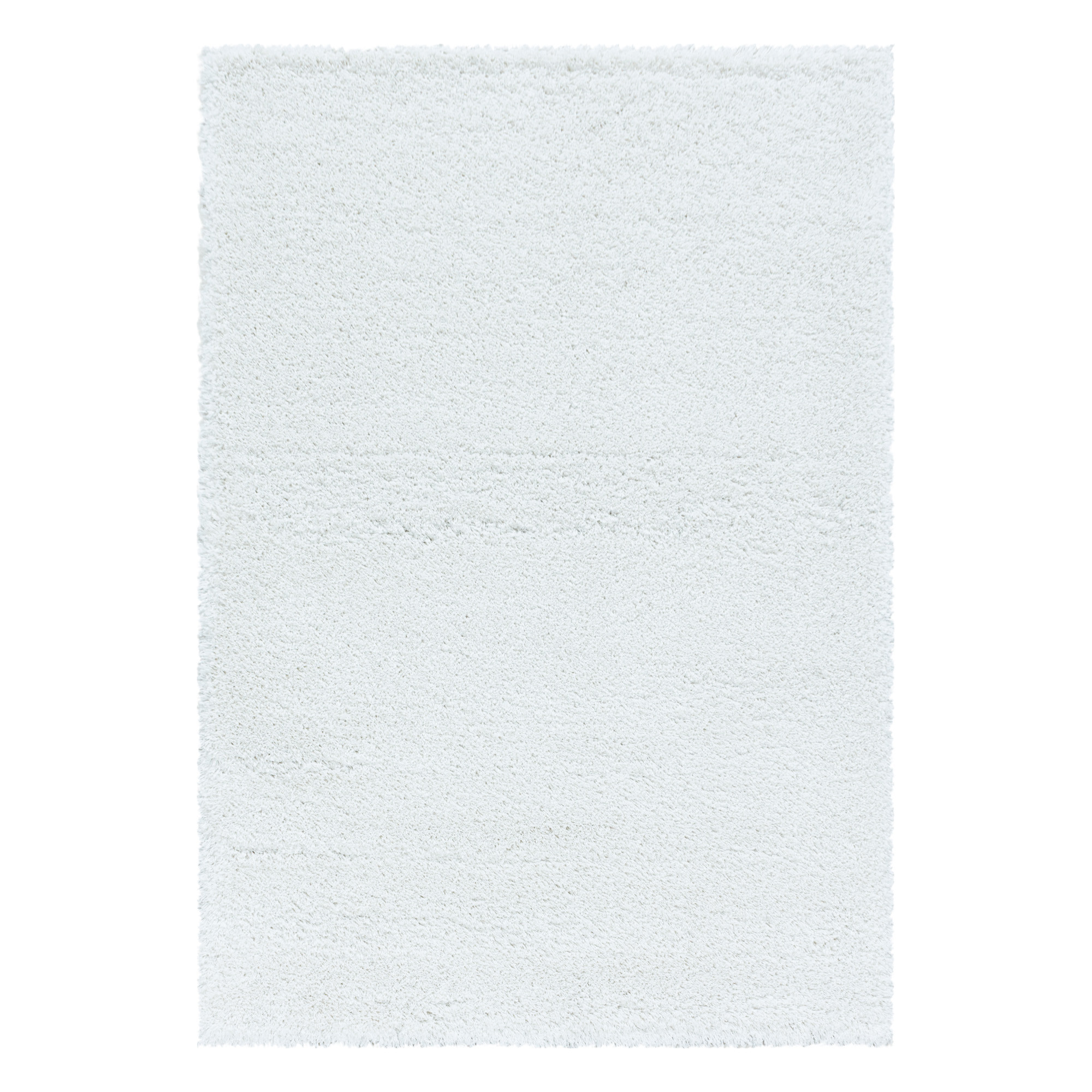 Fluffy Shaggy tappeto pelo lungo rettangolo 280x370cm bianco