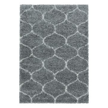 Salsa Shaggy tappeto pelo lungo rettangolo 280x370cm grigio