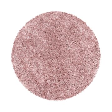 Sydney Shaggy tappeto pelo lungo rotonda Ø 200cm fucsia