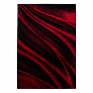 Miami Deserto tappeto pelo corto rettangolo 140x200cm rosso