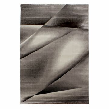 Miami Hios tappeto pelo corto rettangolo 140x200cm marrone