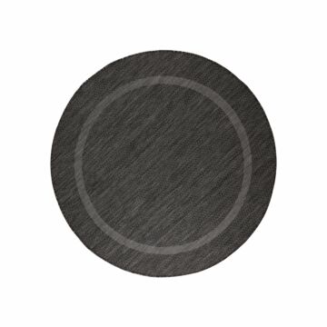 Relax Tranqua tappeto esterno rotonda Ø 160cm nero