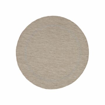 Relax Tranqua tappeto esterno rotonda Ø 120cm beige