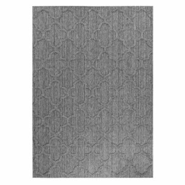 Patara Ottoman tappeto esterno pelo corto runner 80x250cm grigio