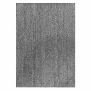 Patara Baka tappeto esterno pelo corto rettangolo 240x340cm grigio